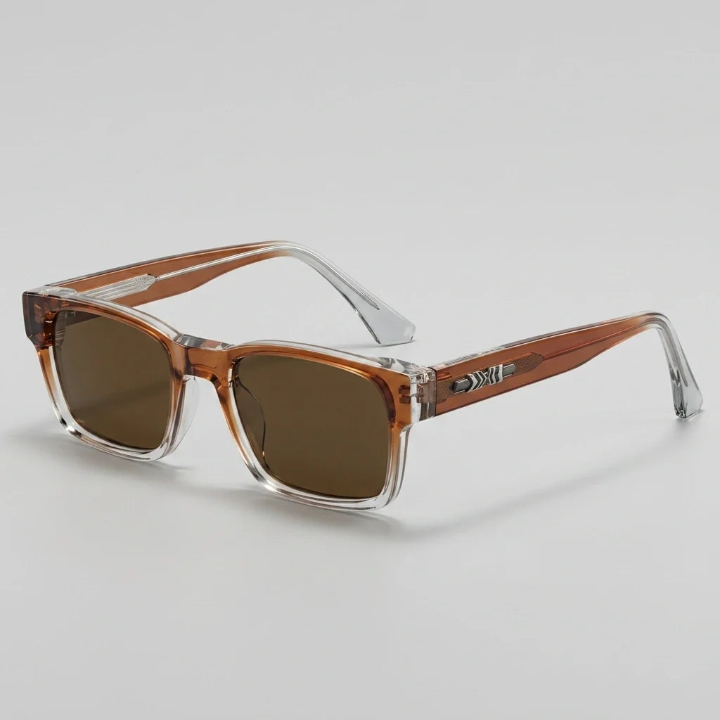Polarized Sport Sunglasses - HD UV400 Lightweight Shades in Ember Charcoal