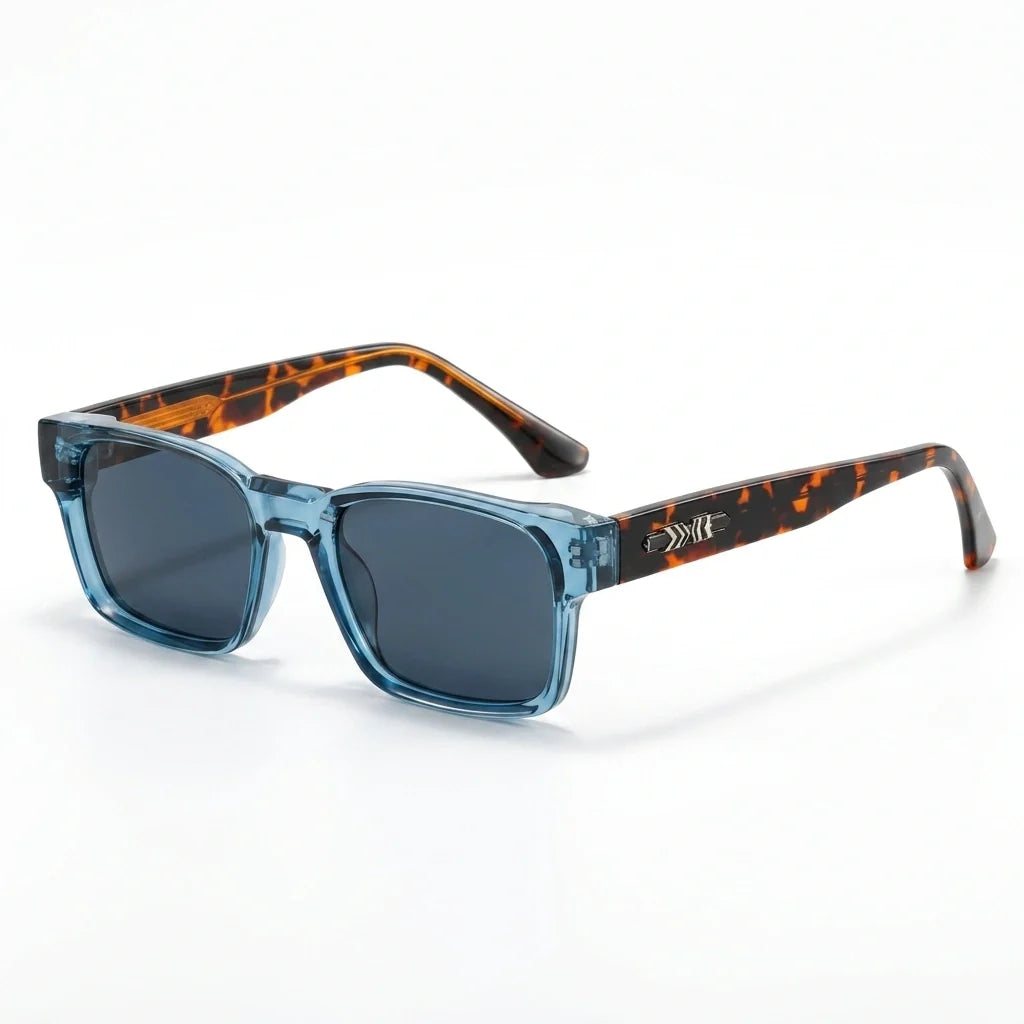 Polarized Sport Sunglasses - HD UV400 Lightweight Shades in Blue Mirage