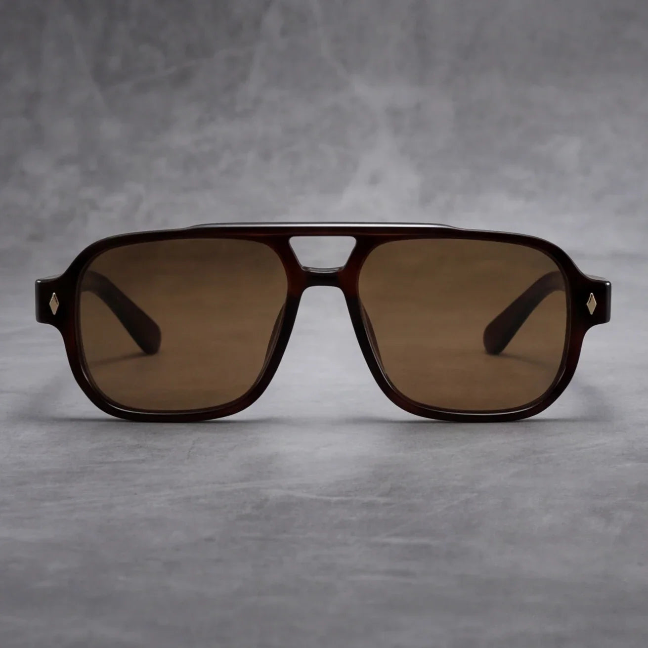 Aviator Sunglasses - UV400 Tinted Double Bridge Shades