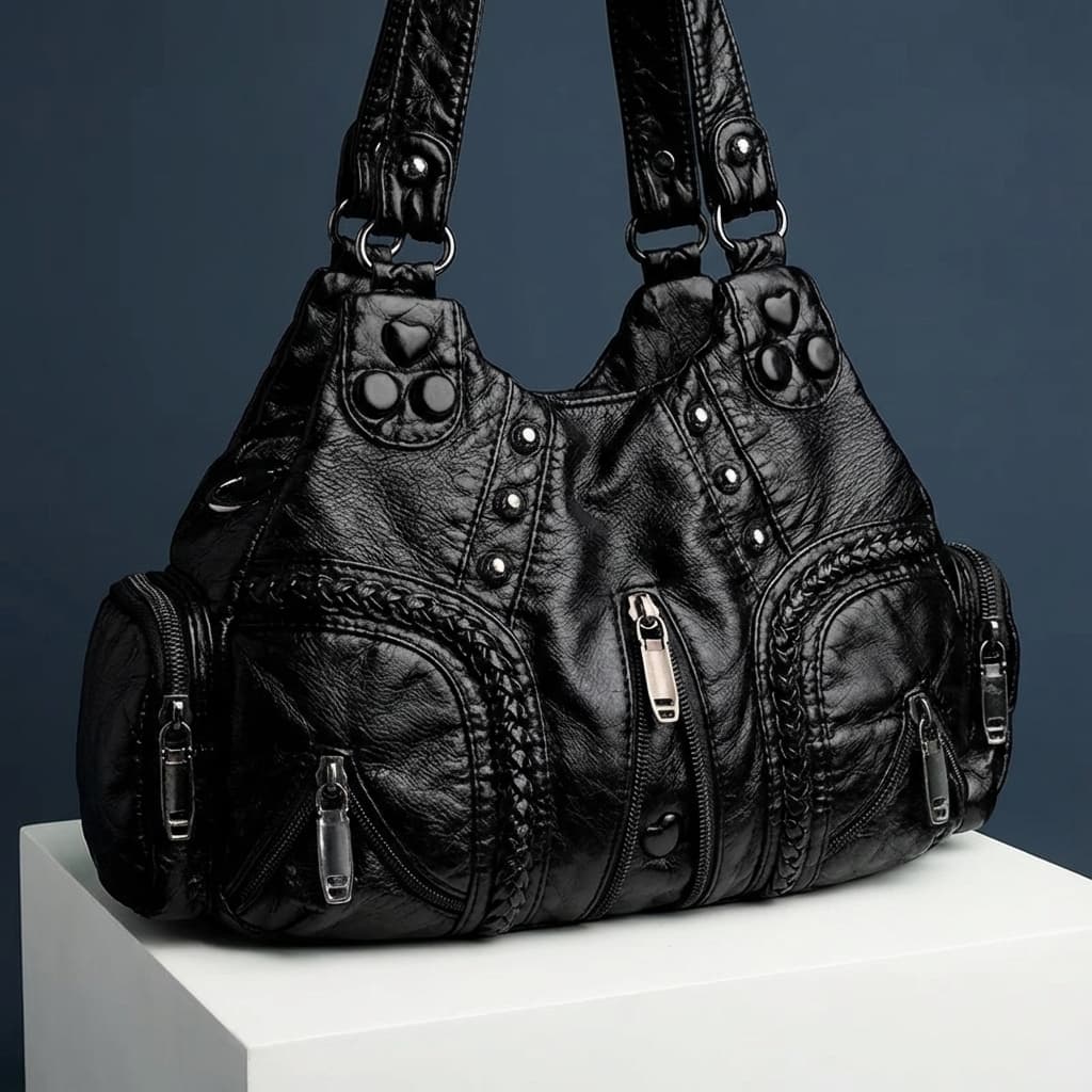 Hana Leather Boho Bag