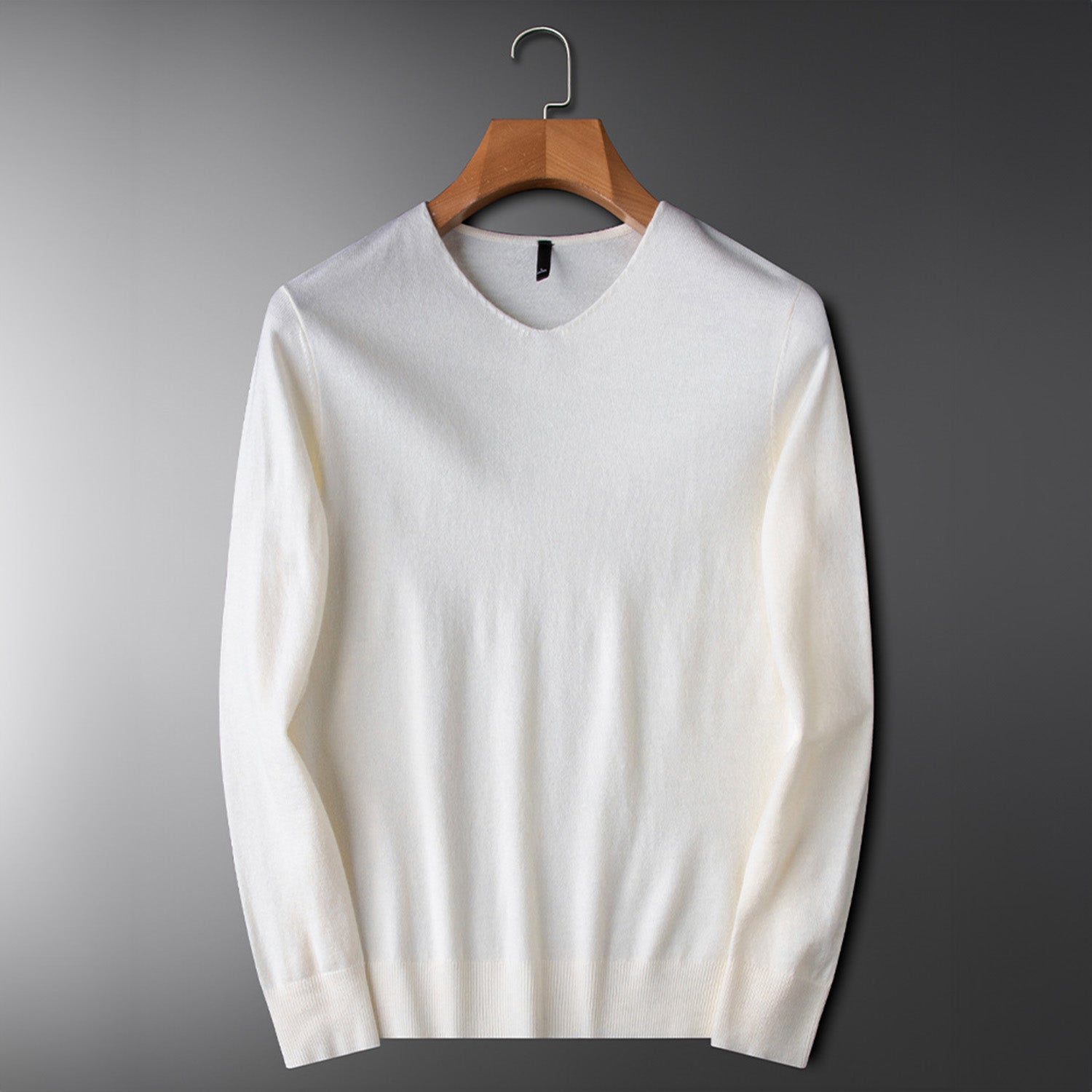 Adrian Merino Cashmere V Neck Sweater