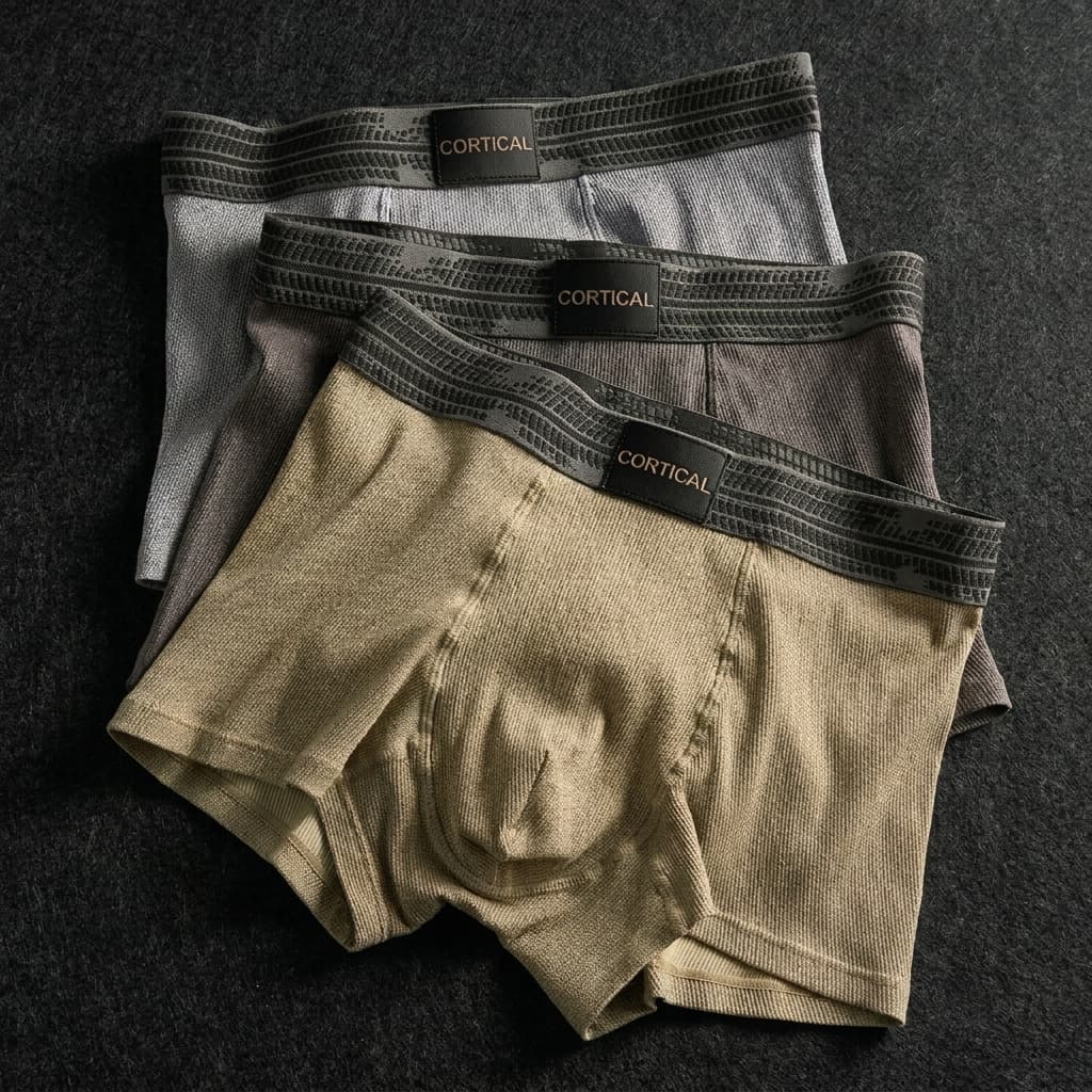 Nuvelio Luma seamless organic cotton boxer briefs breathable underwear